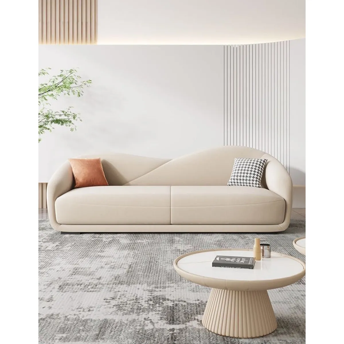 STIL NOVO - SOFA TRIPLE ECLIPSE BEIGE
