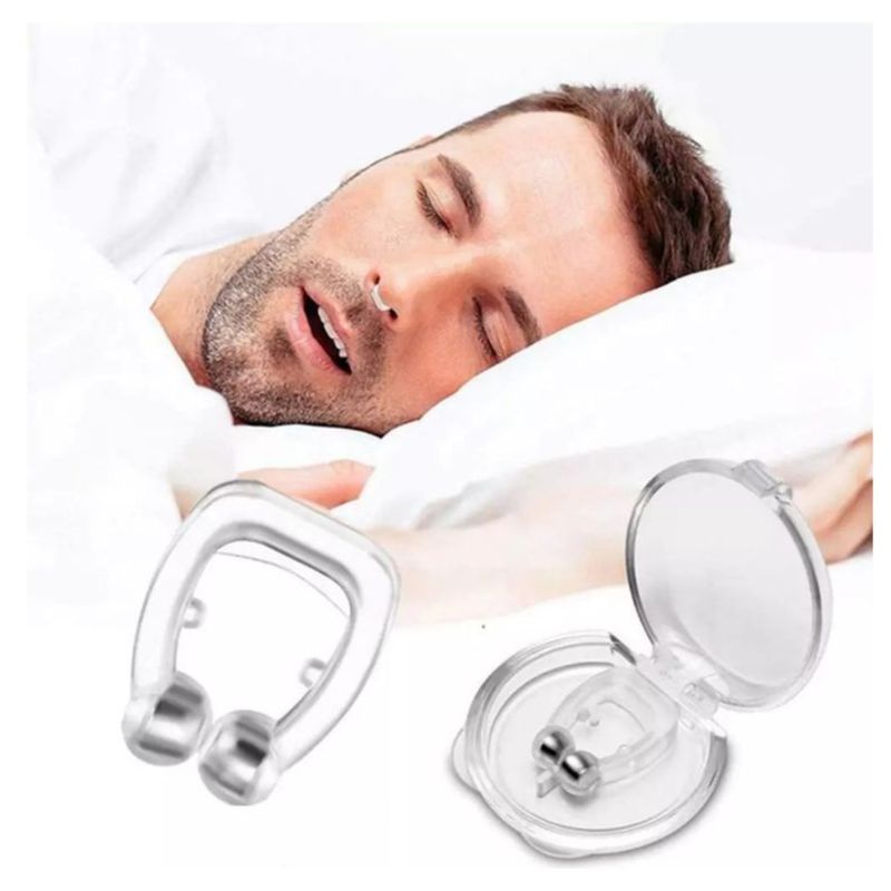 OEM - Clip Magnético Anti Ronquidos Para Dejar De Roncar  x 4 Unidades