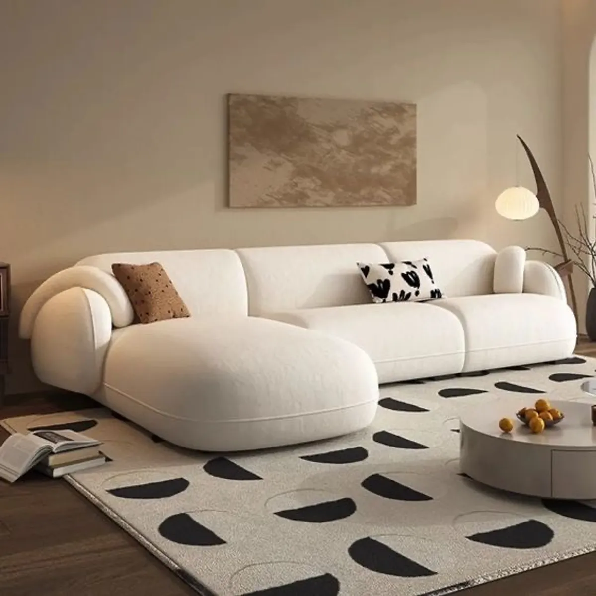 STIL NOVO - SOFA SECCIONAL AURA MARFIL