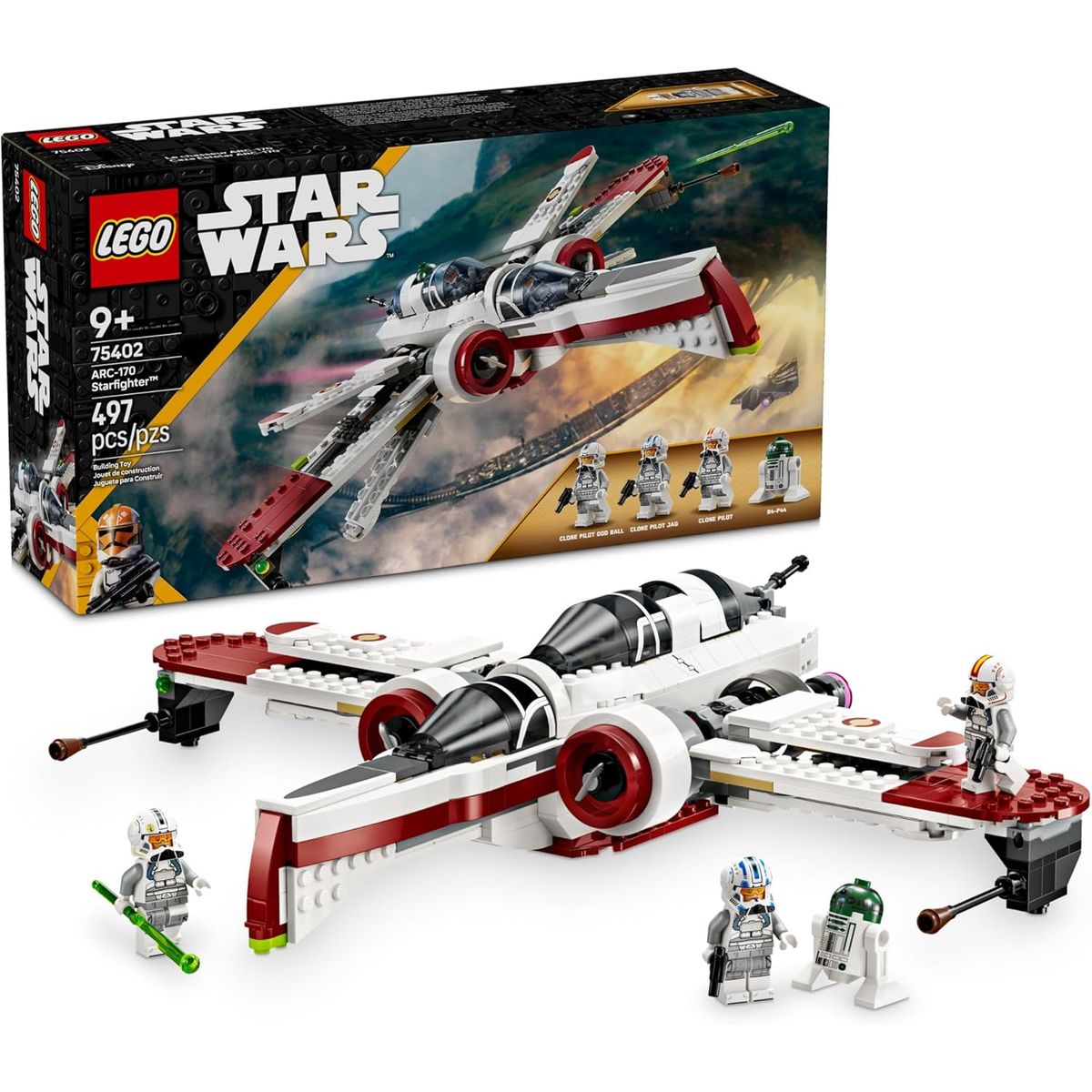 LEGO - LEGO Star Wars 75402 Revenge the Sith Caza Estelar ARC-170