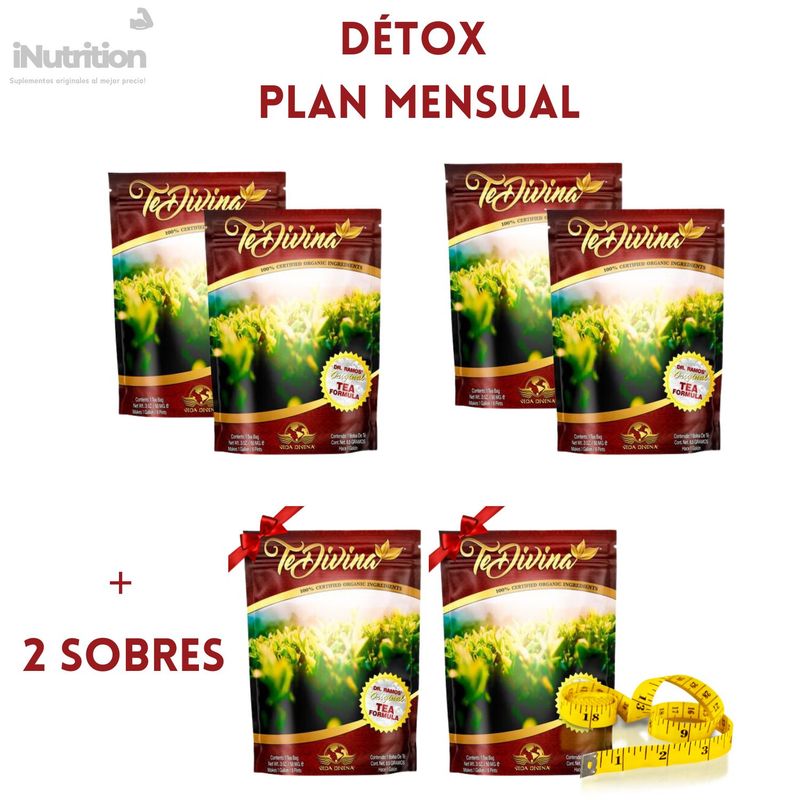 GENERICO - Te Desintoxicante - Plan Mensual 6 semanas