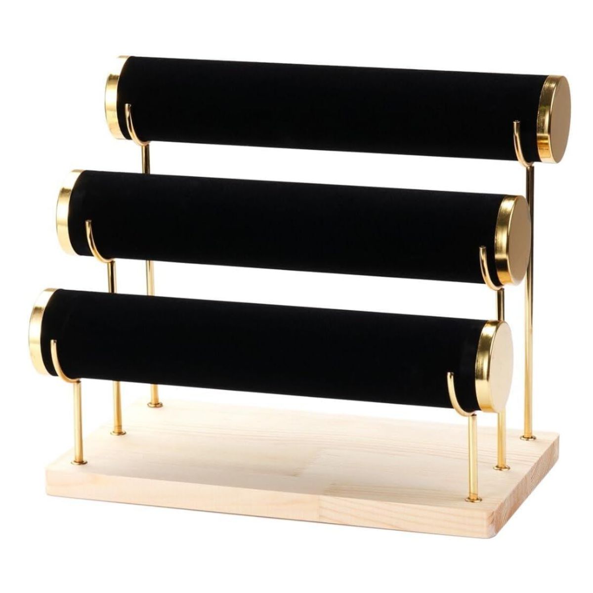 GENERICO - Porta Pulsera 3 Niveles de para Collares Relojes Tobilleras