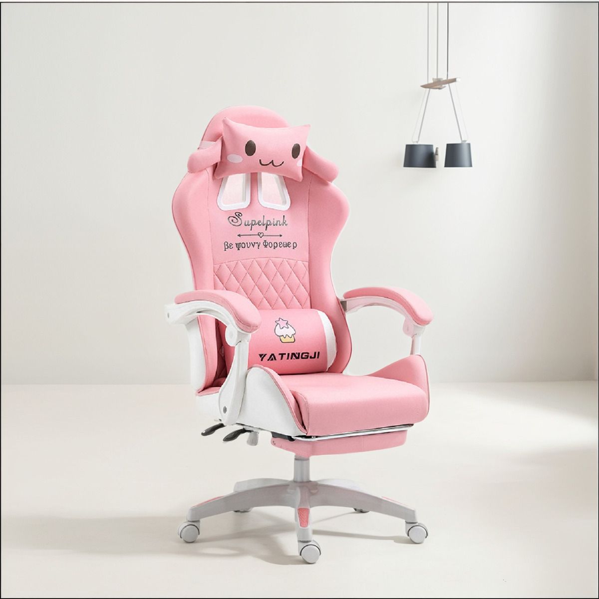 ANYHOGAR - Silla Gamer Ergonómica Profesional Con Reposapiés