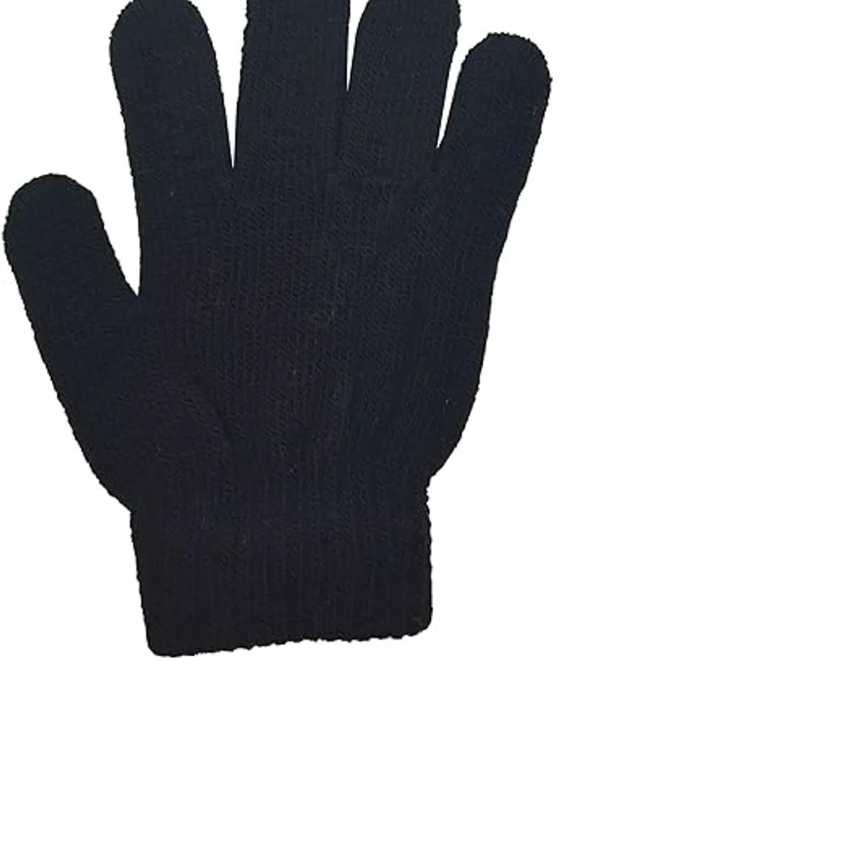 GENERICO - Guantes negros para niño-talla única