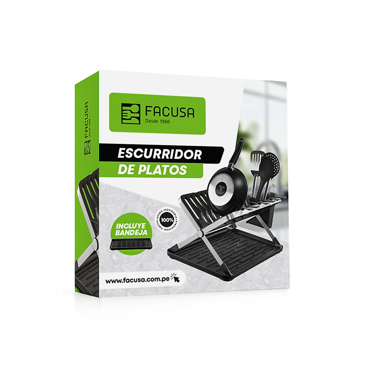 FACUSA - Escurridor Secaplatos de Platos Facusa