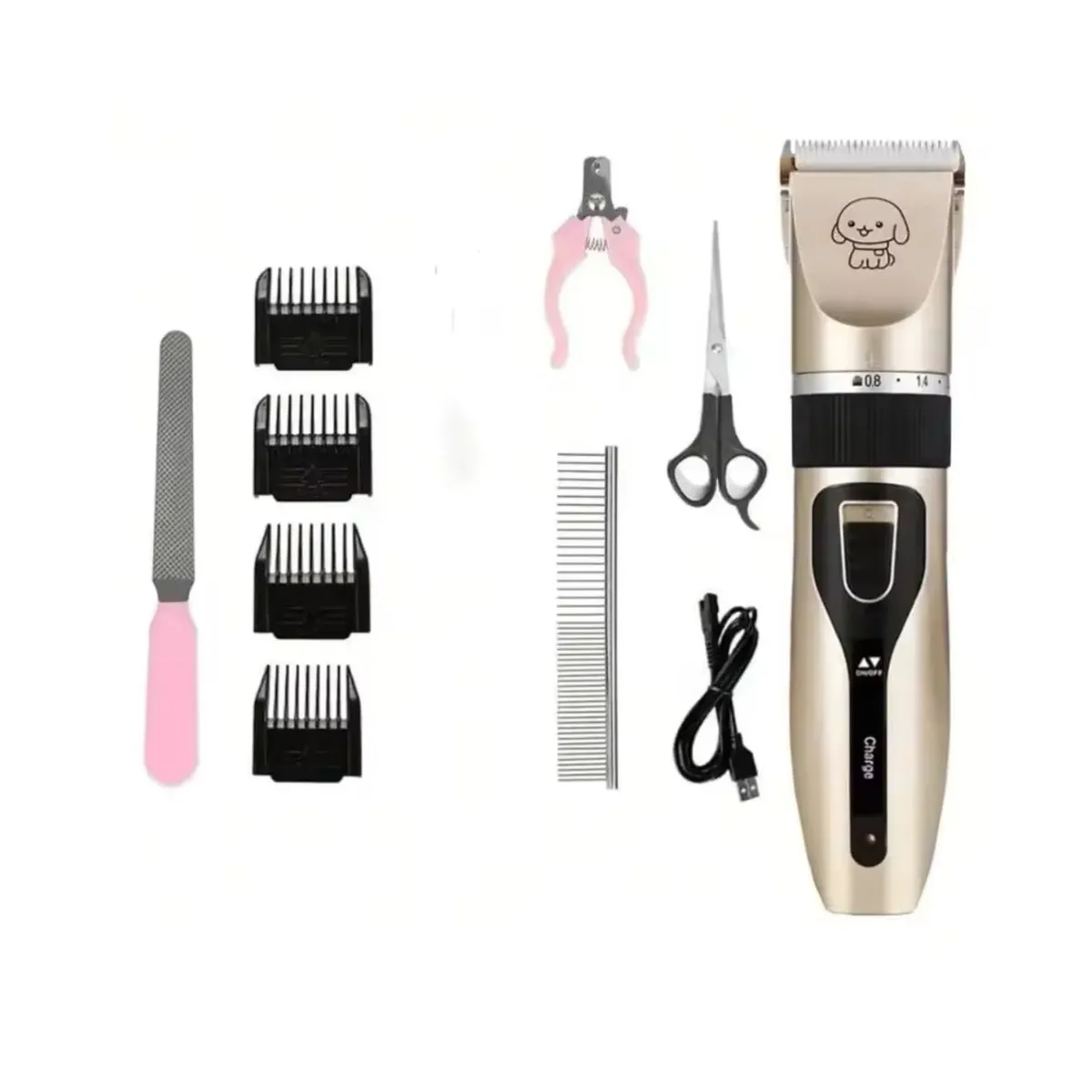 GENERICO - Kit de Corte de Pelo de Mascota