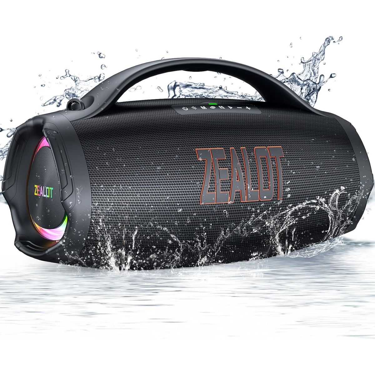 ZEALOT - Parlante Bluetooth  Zealot S98 160W IP67 5.3 PowerBank no Bang Max