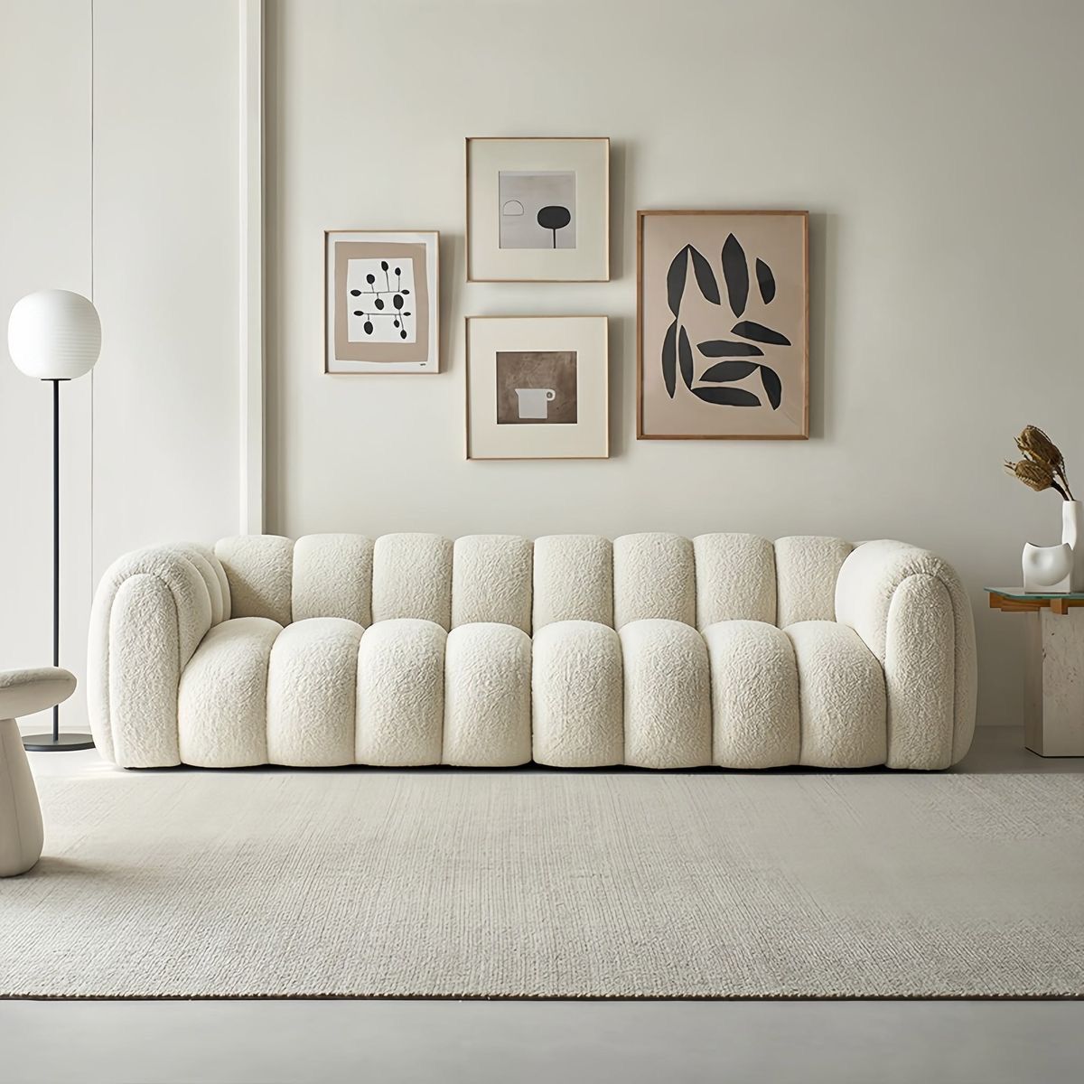 STIL NOVO - SOFA TRIPLE OSLO MARFIL