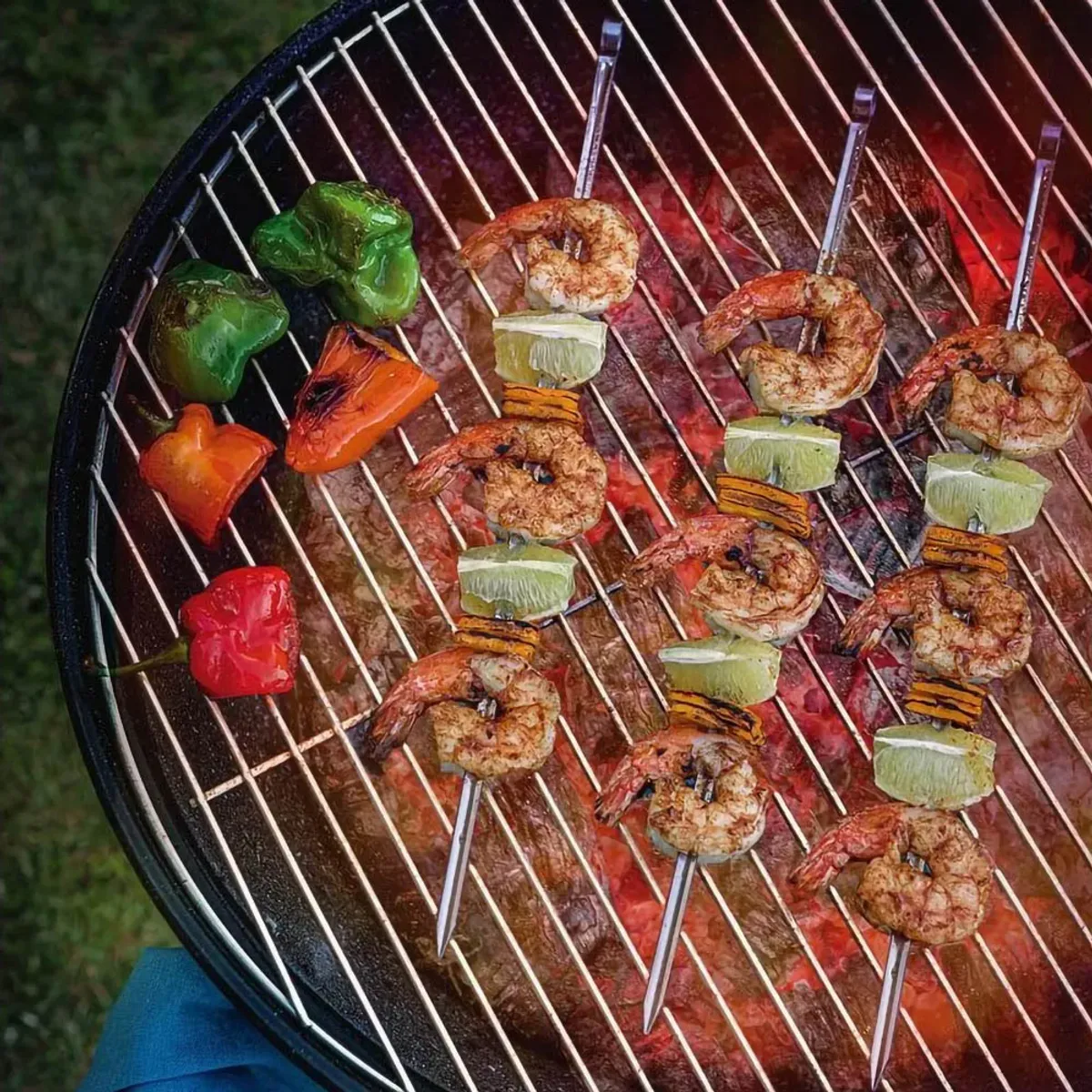 TRAMONTINA - Palos Anticucho 30cm Tramontina Acero Inoxidable 6Pzas