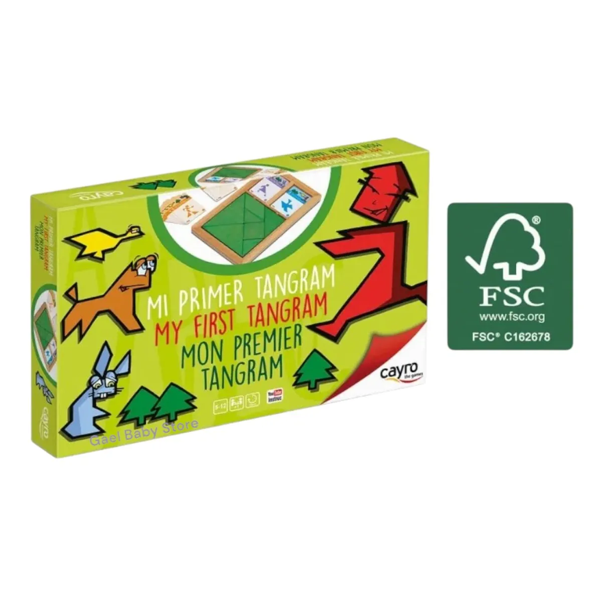 GENERICO - MI PRIMER TANGRAM JUEGO DE RETOS PARA NIÑOS