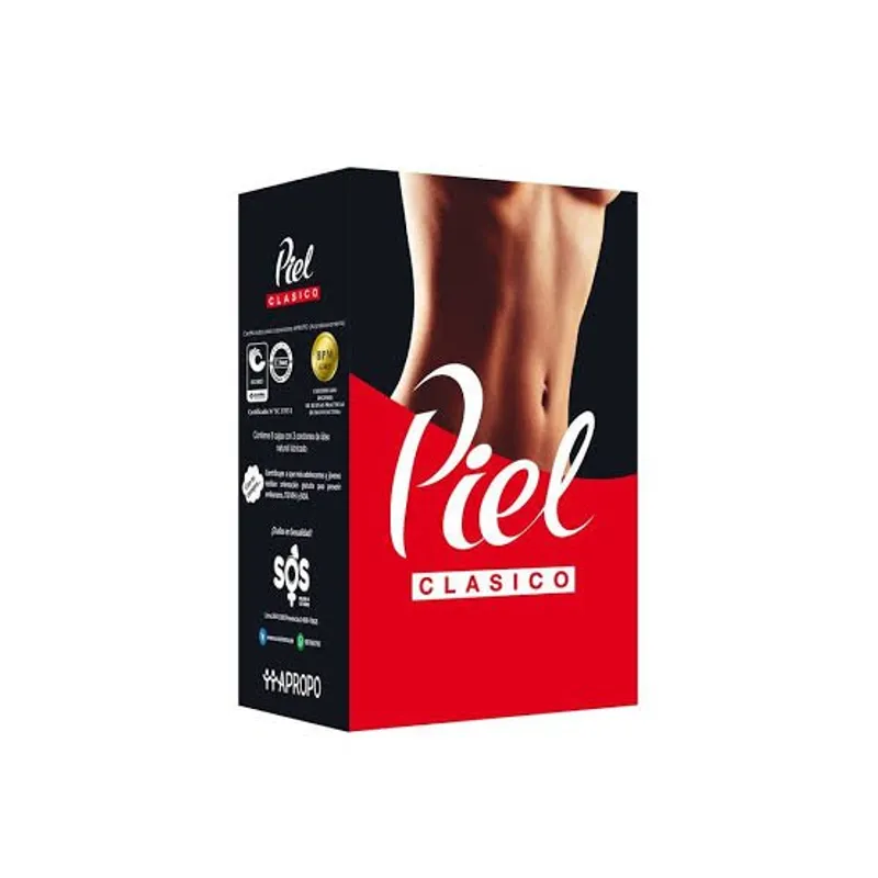 PIEL - Preservativo Piel Clásico Caja 72 unidades