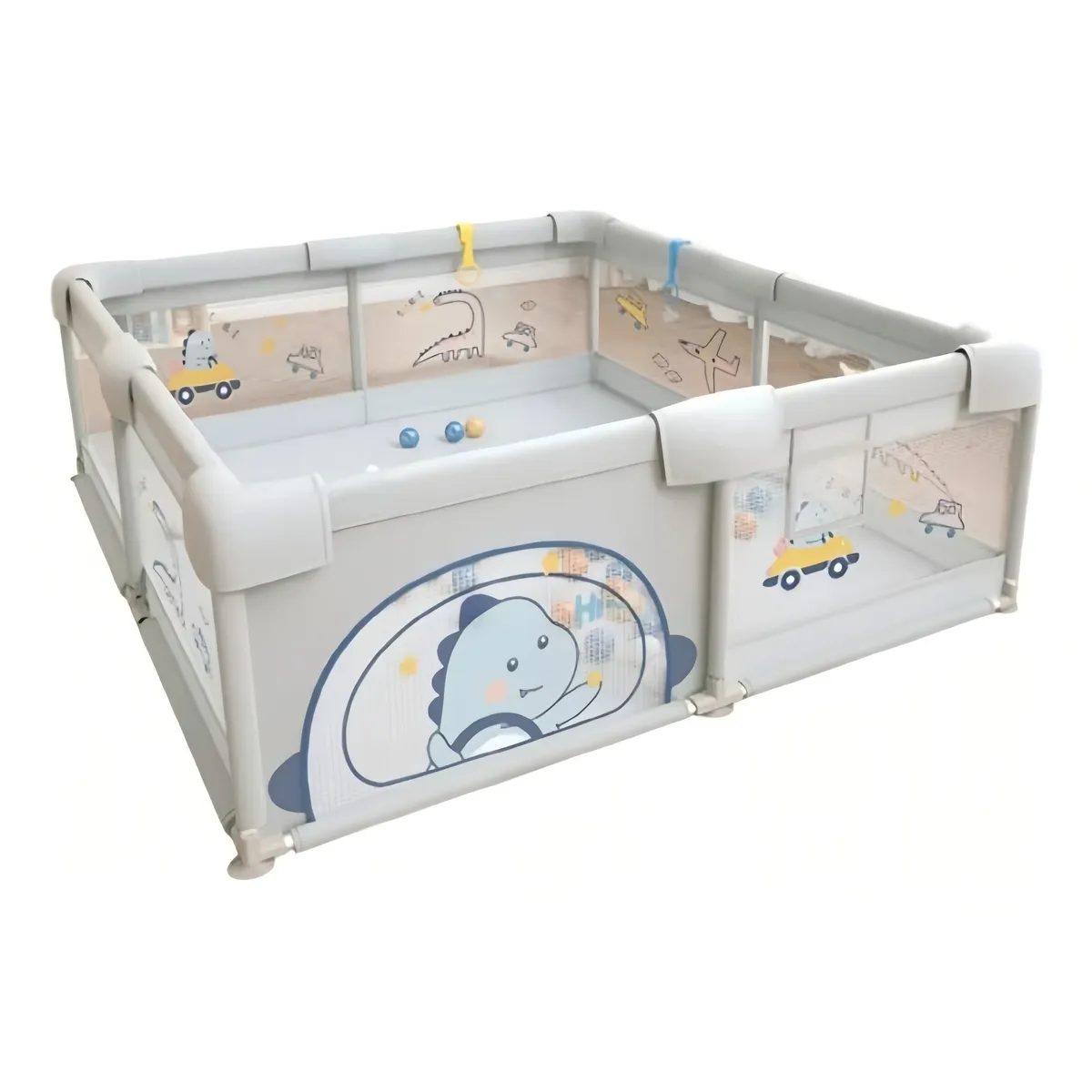 ANYHOGAR - Corral Portátil Para Bebés Y Niños 2 X 1.8 M