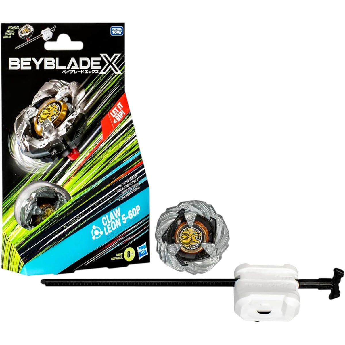 TAKARA TOMY - BEYBLADE X BX CLAW LEON 5-60P MARCA HASBROTAKARA TOMY