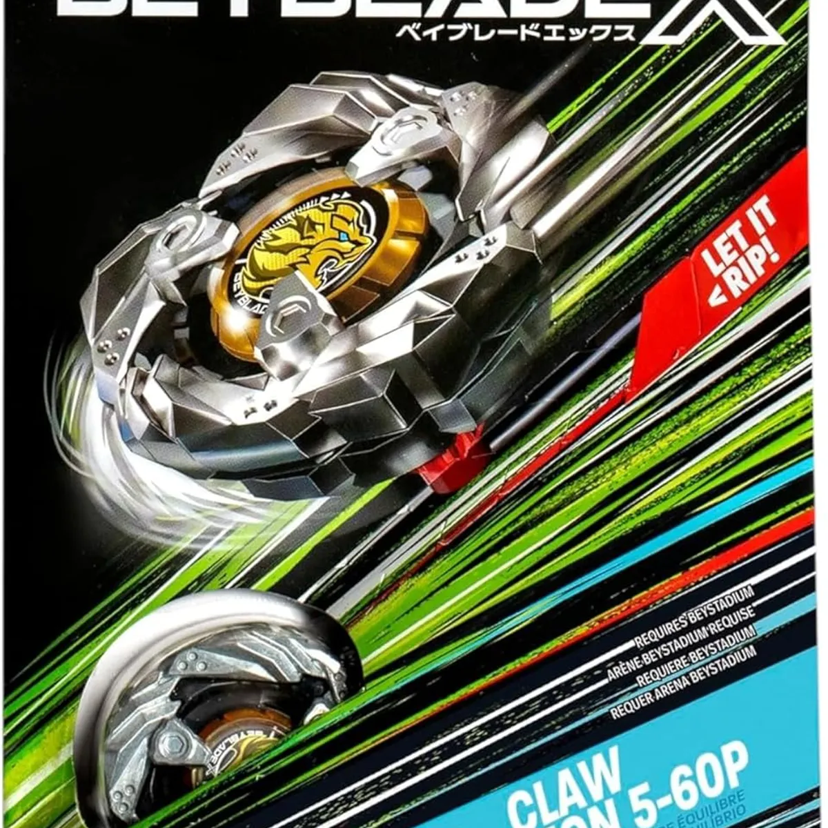 TAKARA TOMY - BEYBLADE X BX CLAW LEON 5-60P MARCA HASBROTAKARA TOMY