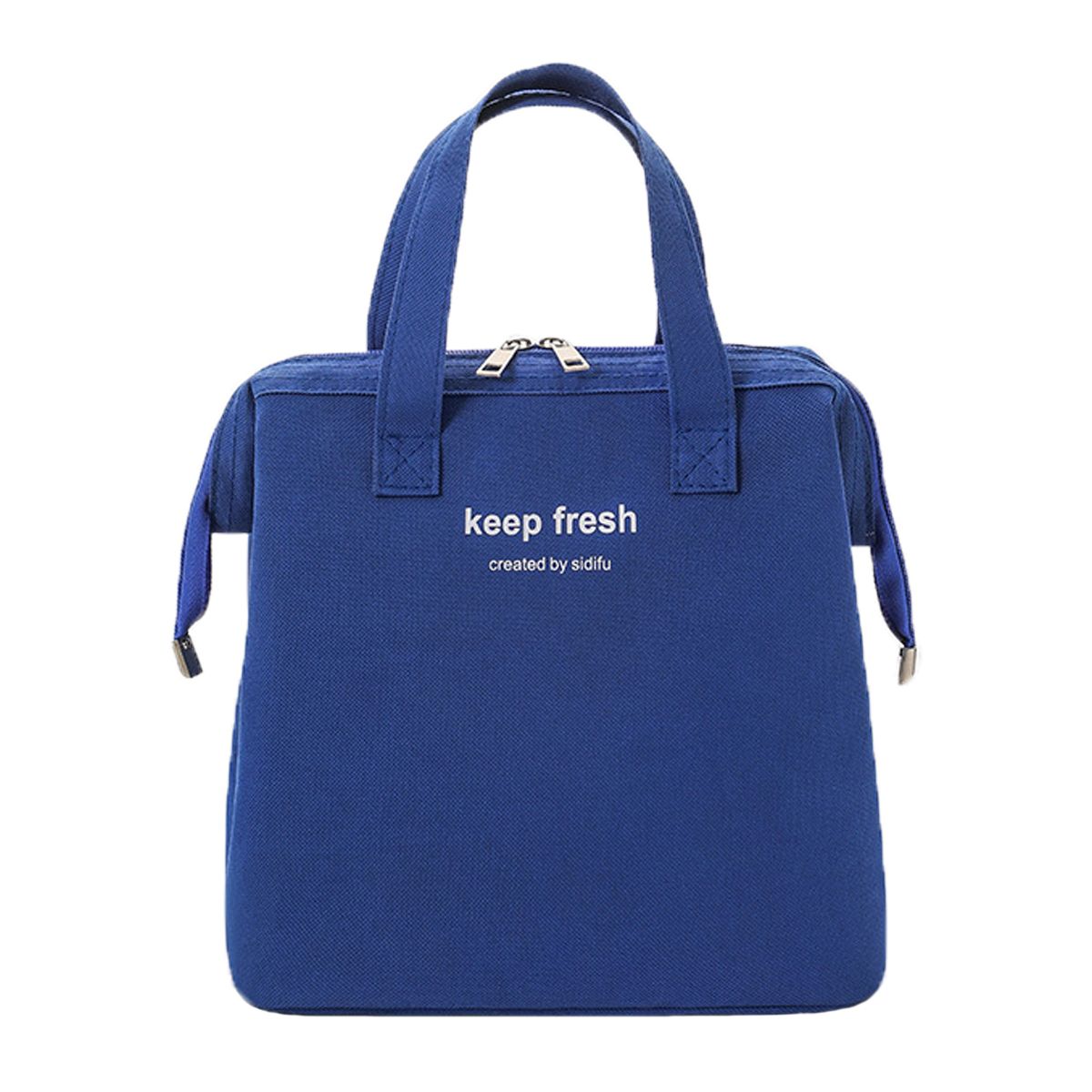 ZIMRAHYG - Lonchera Bolsa Térmica De Almuerzo Portátil Gran Capacidad Azul