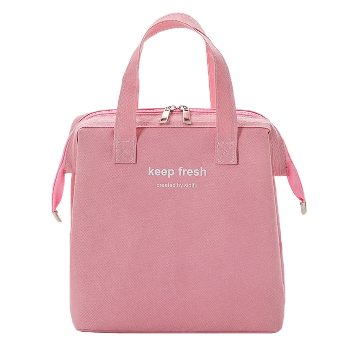 ZIMRAHYG - Lonchera Bolsa Térmica De Almuerzo Portátil Gran Capacidad Rosa