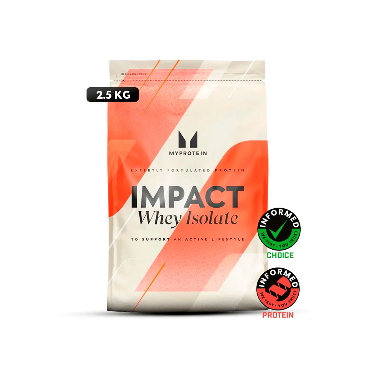 Myprotein - Impact Whey Isolate Natural Chocolate 2.5kg MyProtein