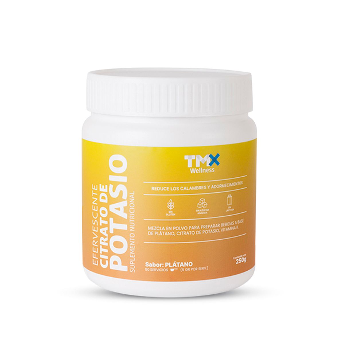 TMX - Citrato de Potasio 250 Gramos TMX Wellness