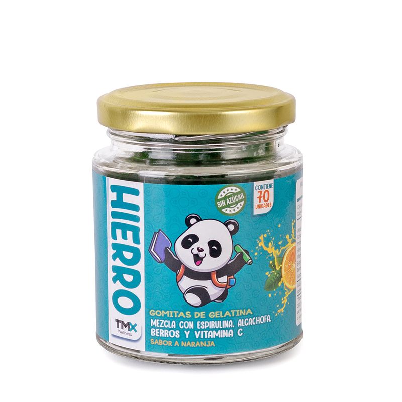 TMX - Gomitas Hierro Niños 70 Vitaminas TMX Wellness