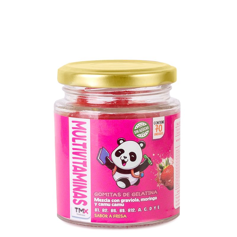TMX - Gomitas Multivitaminas Niños 70 Vitaminas TMX Wellness