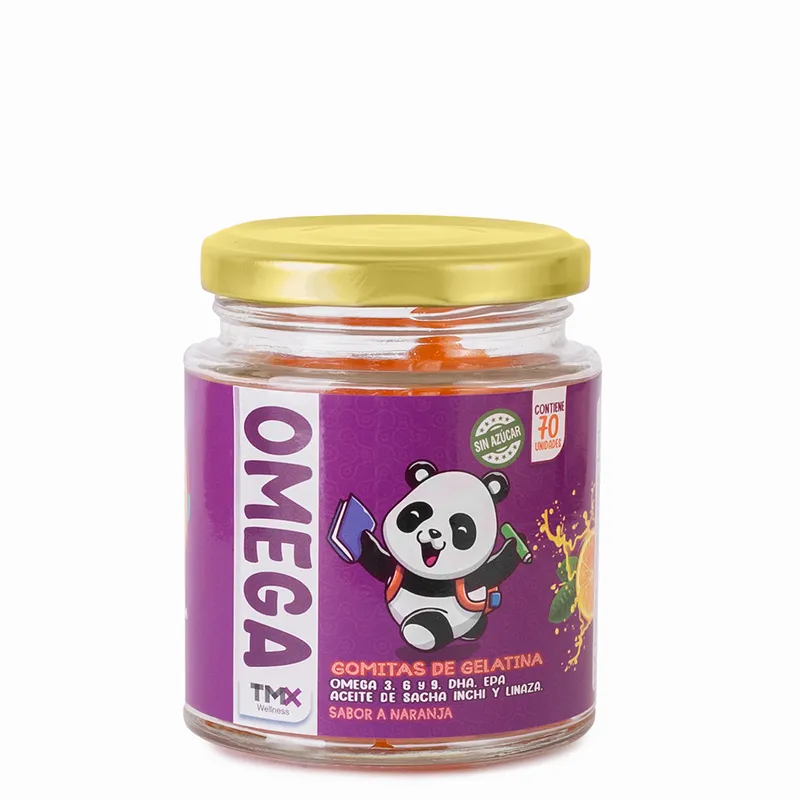 TMX - Gomitas Omega Niños 70 Vitaminas TMX Wellness