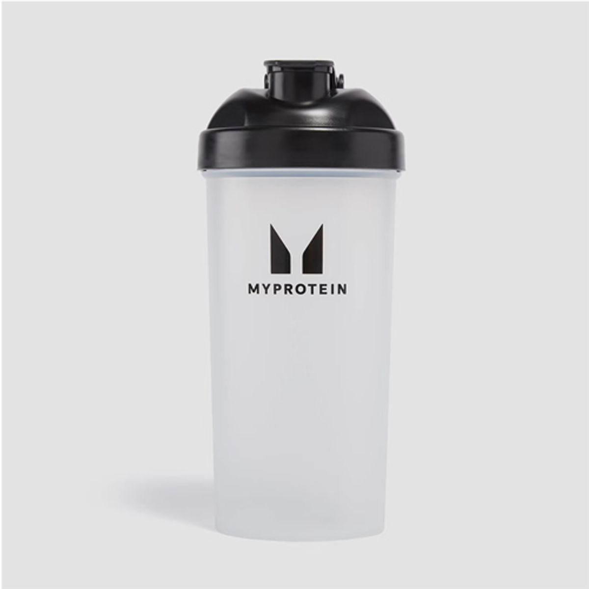 MYPROTEIN - Shaker Transparente Tapa NeGra 600 ml MyProtein