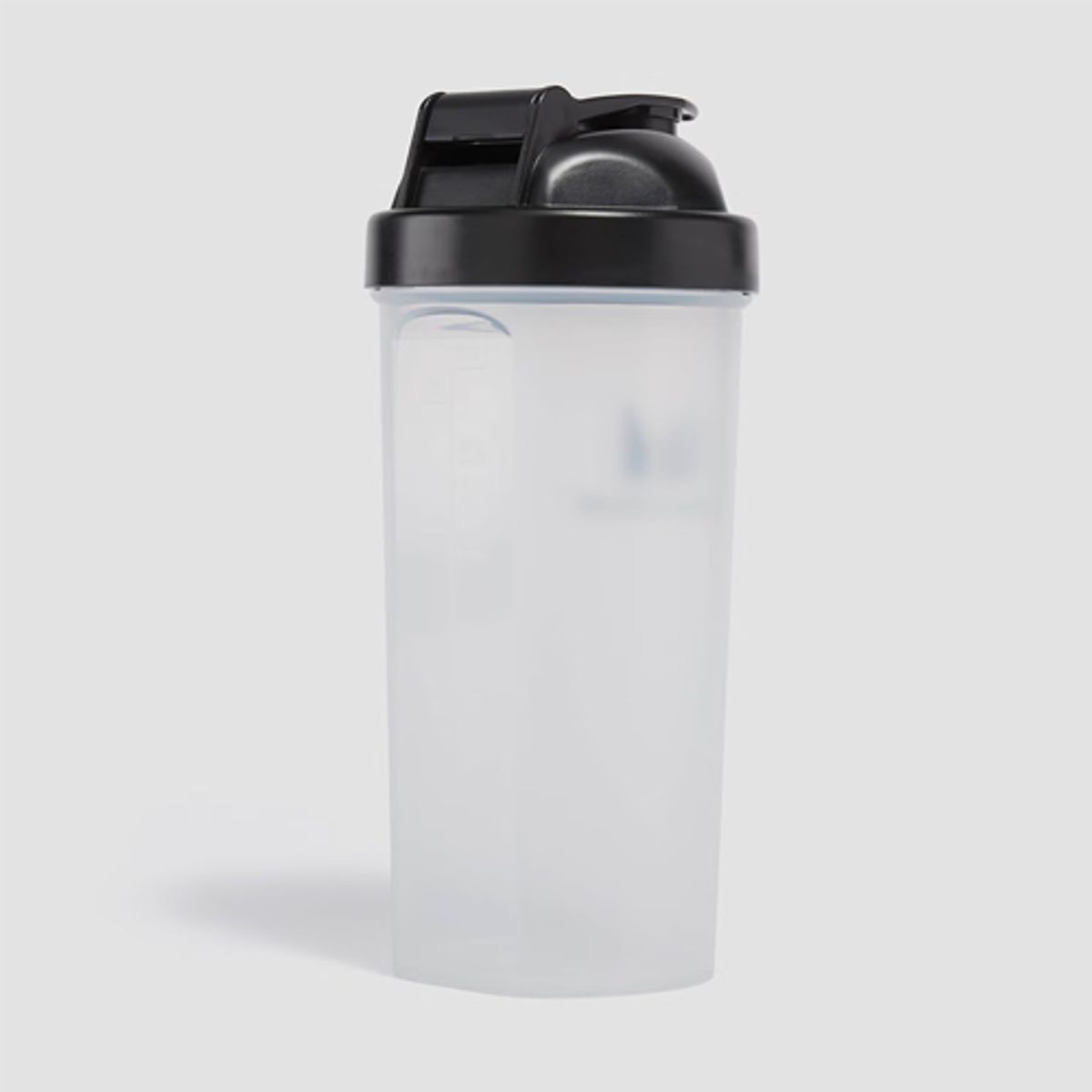 MYPROTEIN - Shaker Transparente Tapa NeGra 600 ml MyProtein
