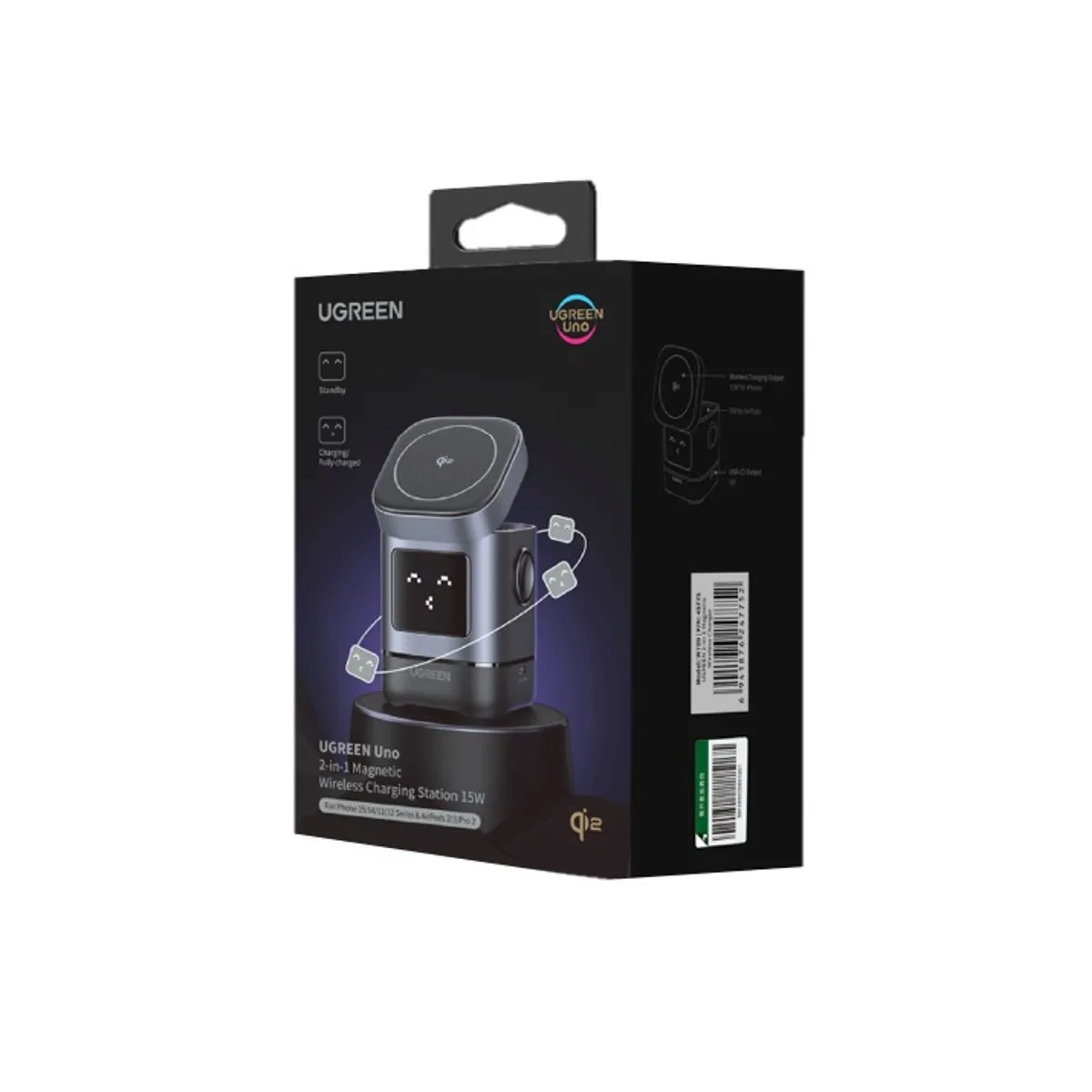 UGREEN - Cargador MagSafe Robot Ugreen Original