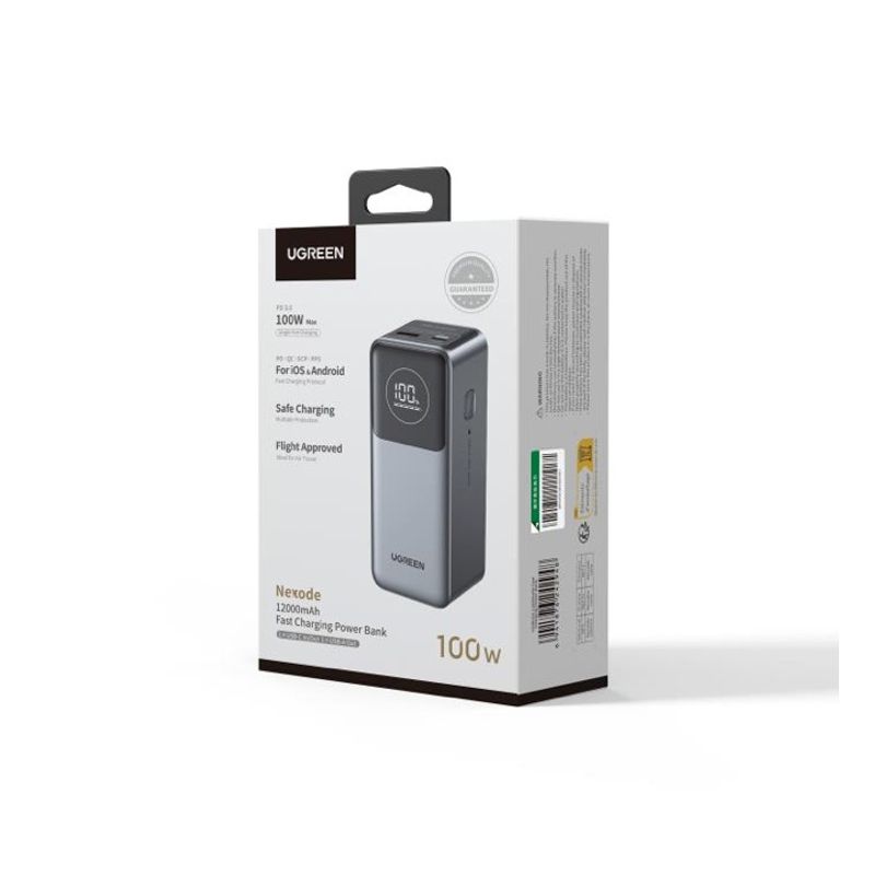 UGREEN - Power Bank Original Ugreen 100W 12,000 mAh