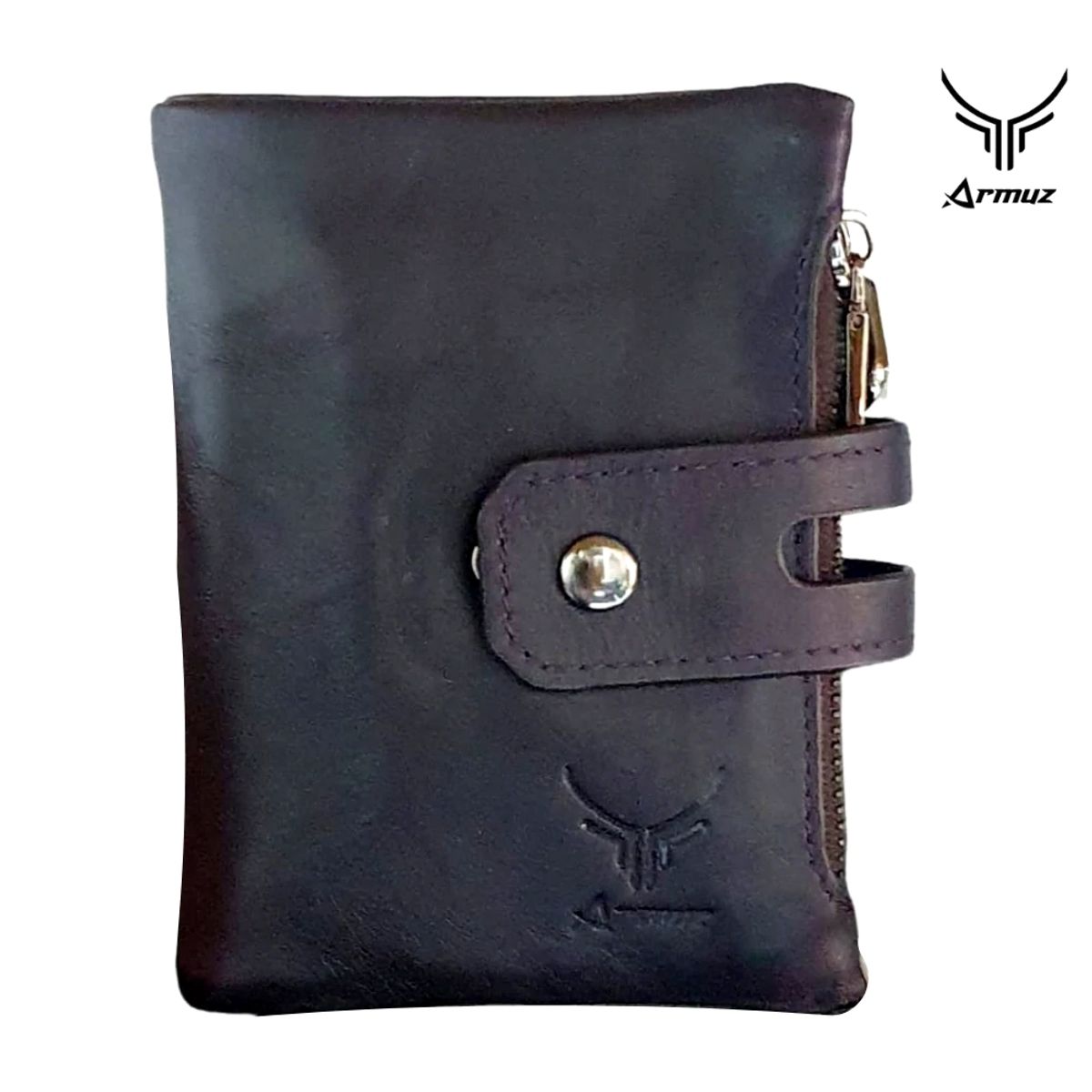 ARMUZ - Billetera de cuero vacuno con RFID NOVI BP840A