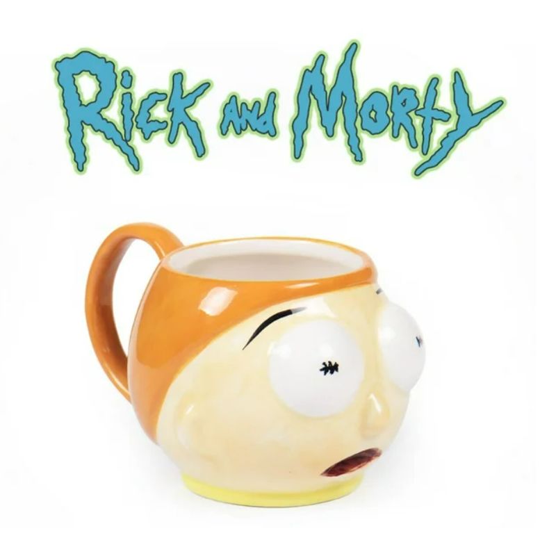 GENERICO - TAZA DE CERAMICA 3D MORTY
