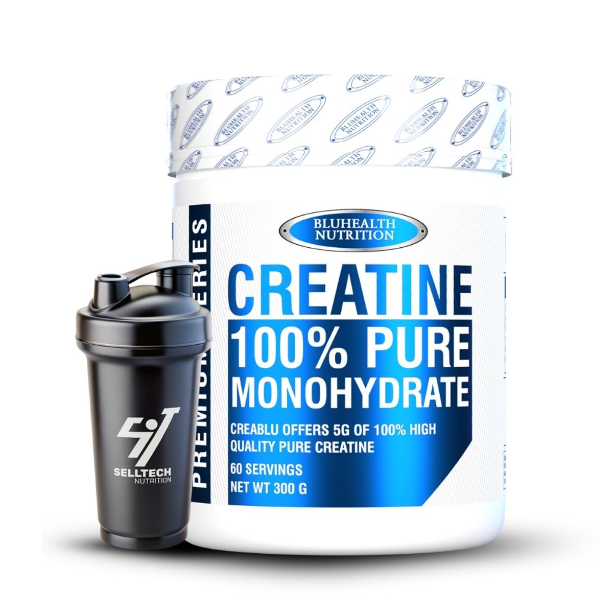 GENERICO - Creatina Bluhealth Nutrition 300gr