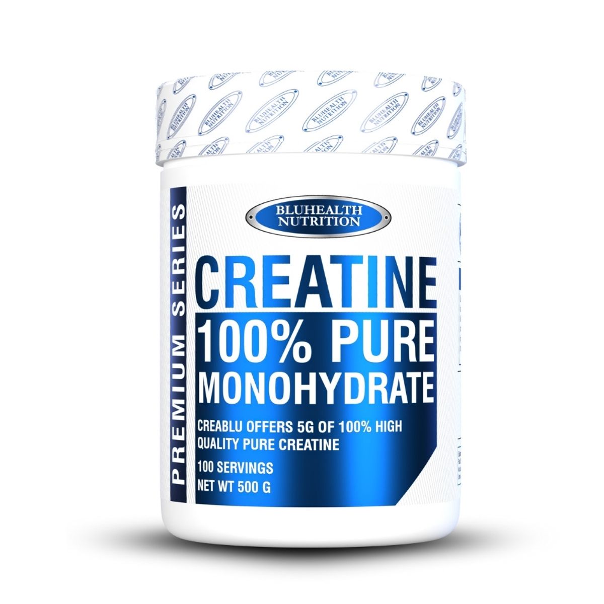 GENERICO - Creatina Bluhealth Nutrition 500gr Pack X2
