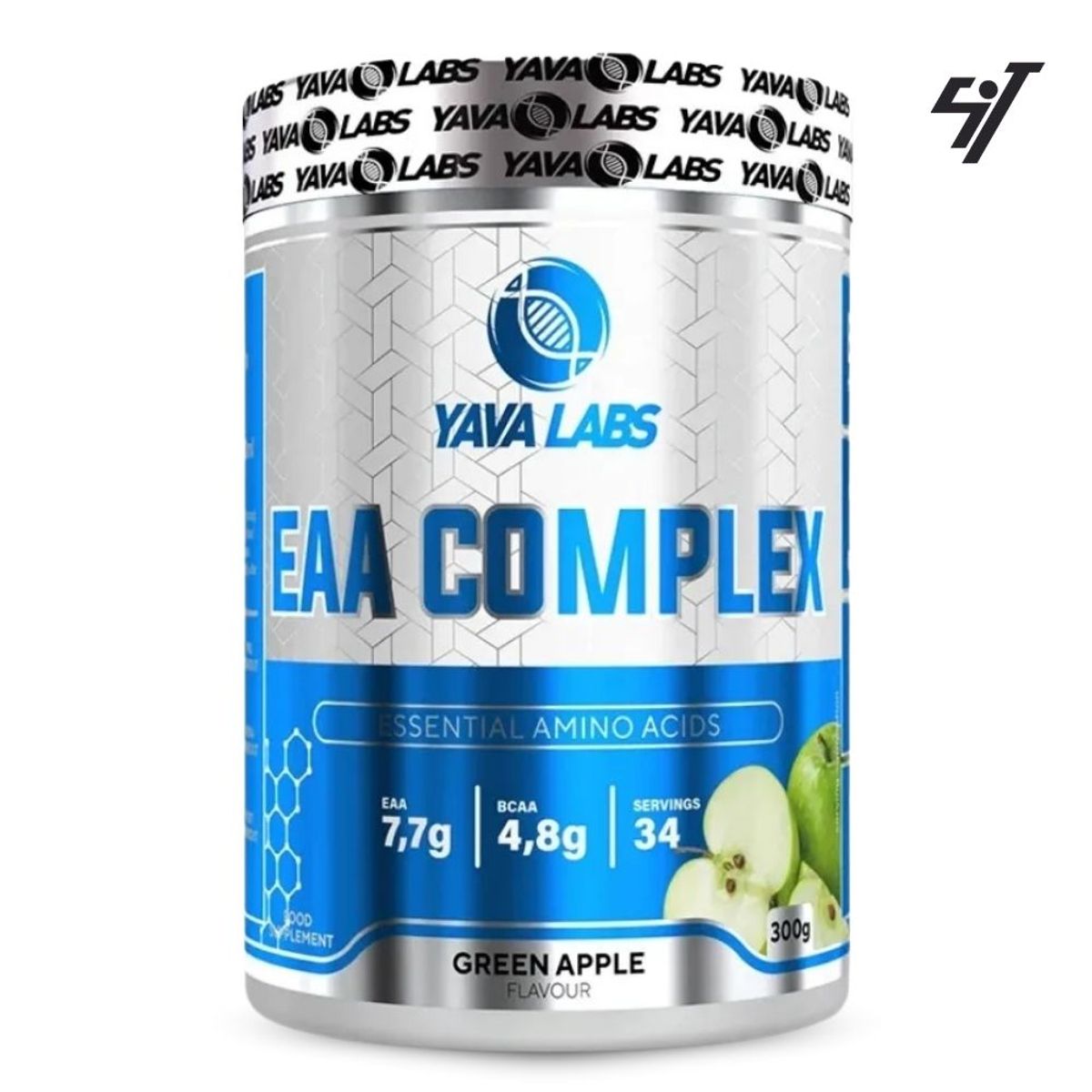 GENERICO - Aminoácidos Eaa 300Gr 34 Servicios Green Apple
