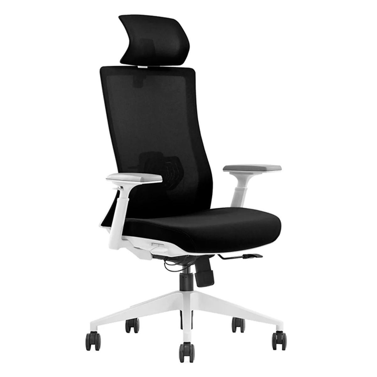 OFIDEAS - Silla Giratoria Ergonómica Presidencial Boston NegroBlanco Ofideas