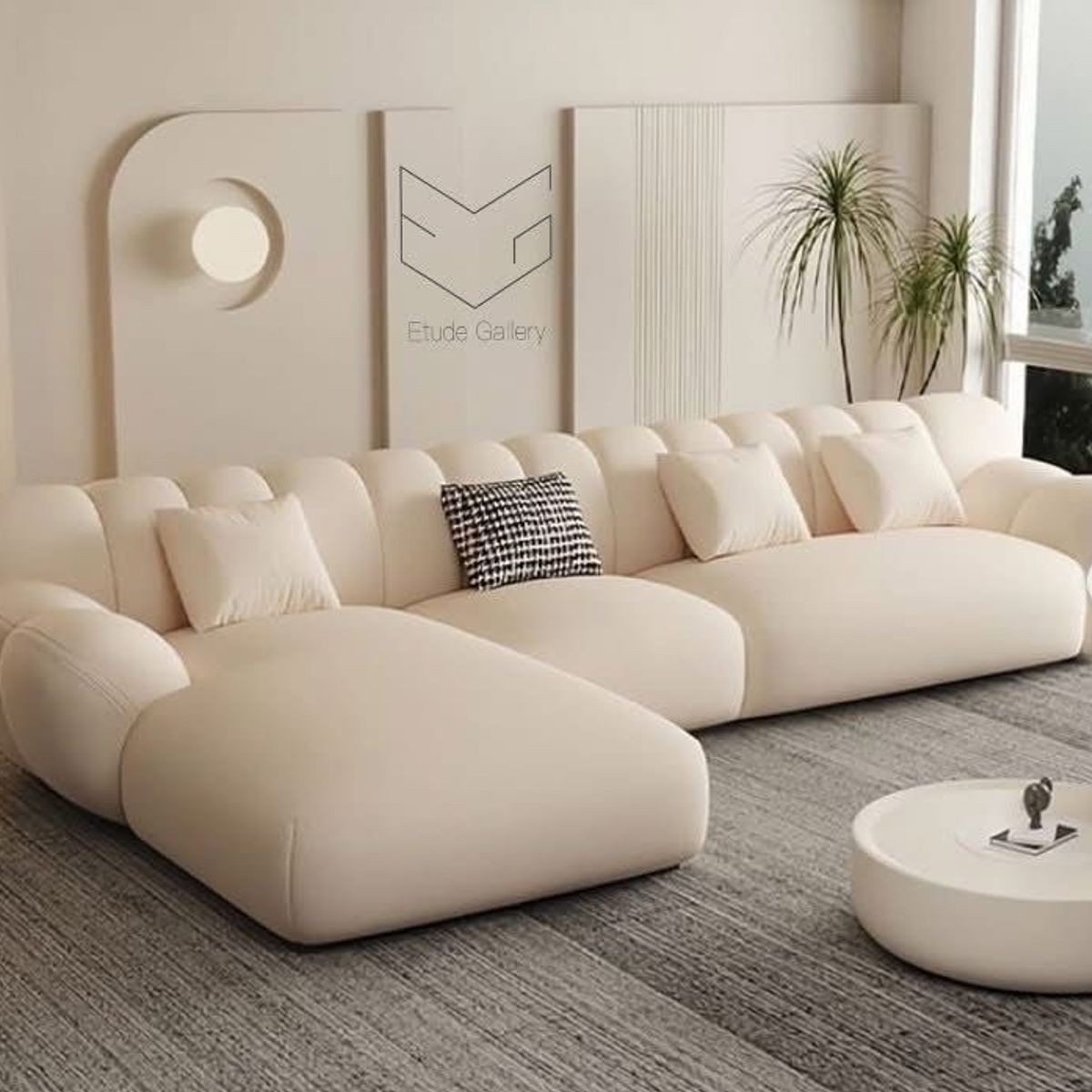 STIL NOVO - SALA SECCIONAL CLOUDINE BEIGE