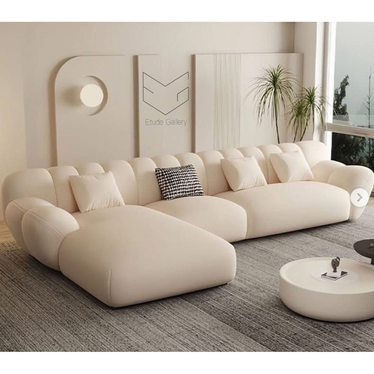 STIL NOVO - SALA SECCIONAL CLOUDINE BEIGE