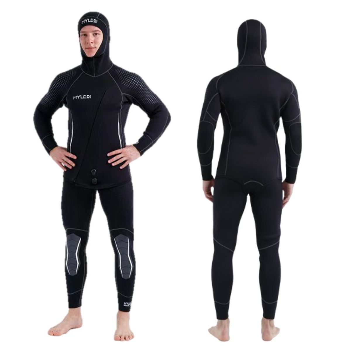 GENERICO - Wetsuit L Neopreno 5mm 2 piezas
