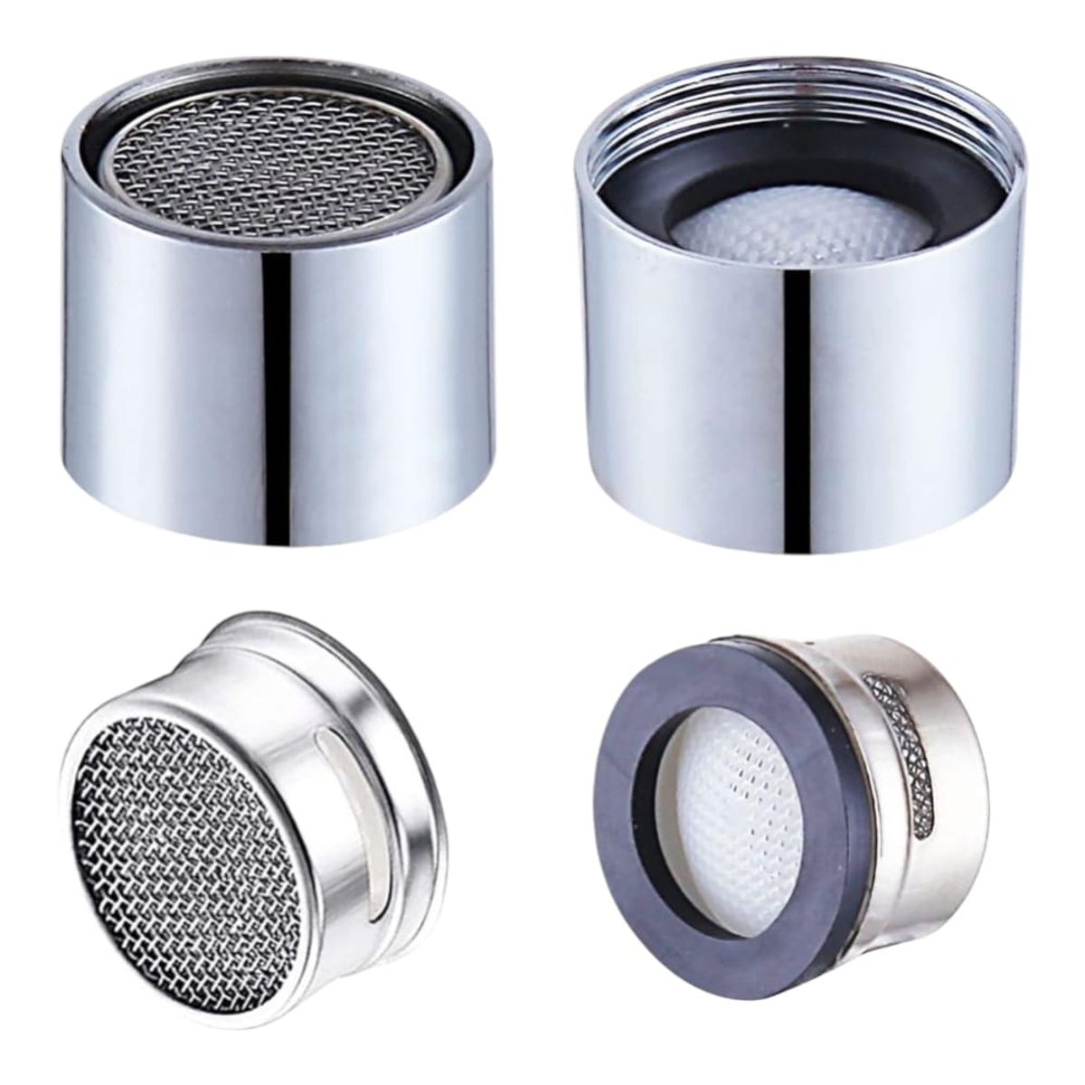 GENERICO - Aireador Ahorrador  Filtro de Grifo Caño Hembra Cromado Universal