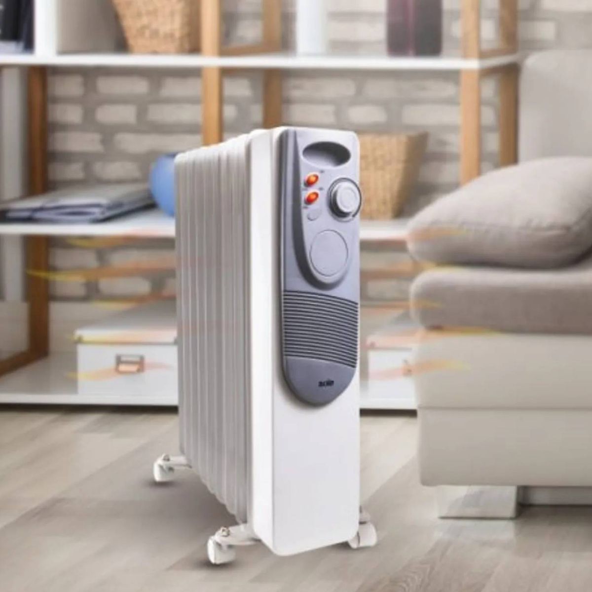 SOLE - Estufa De Aceite 9 Celdas 2000W Blanco Sole SOLE2000