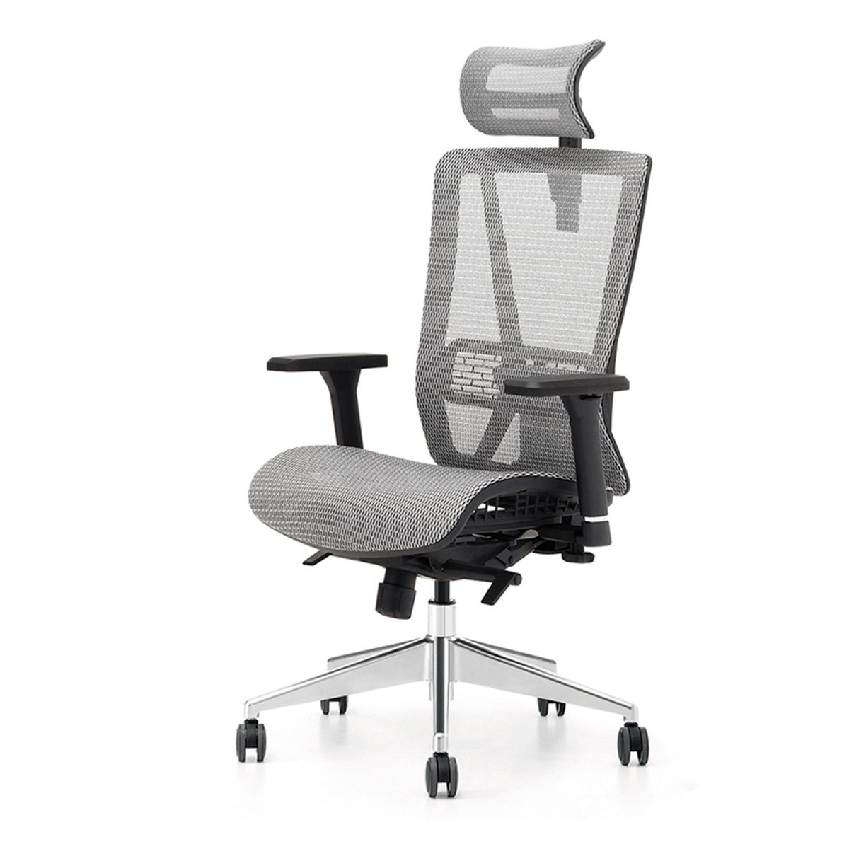 OFIDEAS - Silla Giratoria Ergonómica Gerencial Swift Colors Gris Ofideas