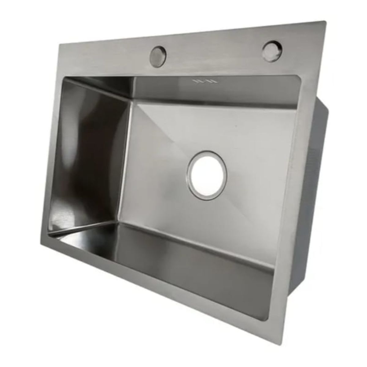 GENERICO - Lavadero Fregadero de Cocina de Acero Inoxidable Pesado 60x45x22