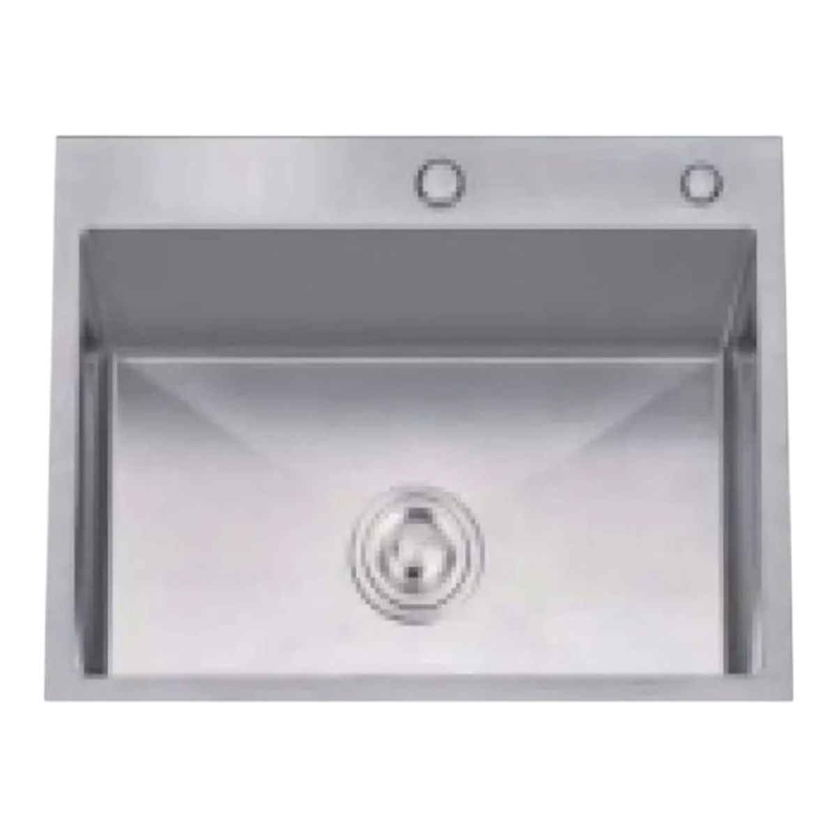 GENERICO - Lavadero Fregadero de Cocina de Acero Inoxidable Pesado 60x45x22