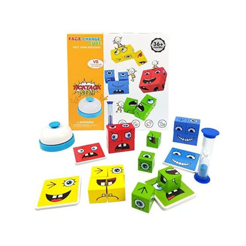 GENERICO - Juego Didactico Caritas Armables