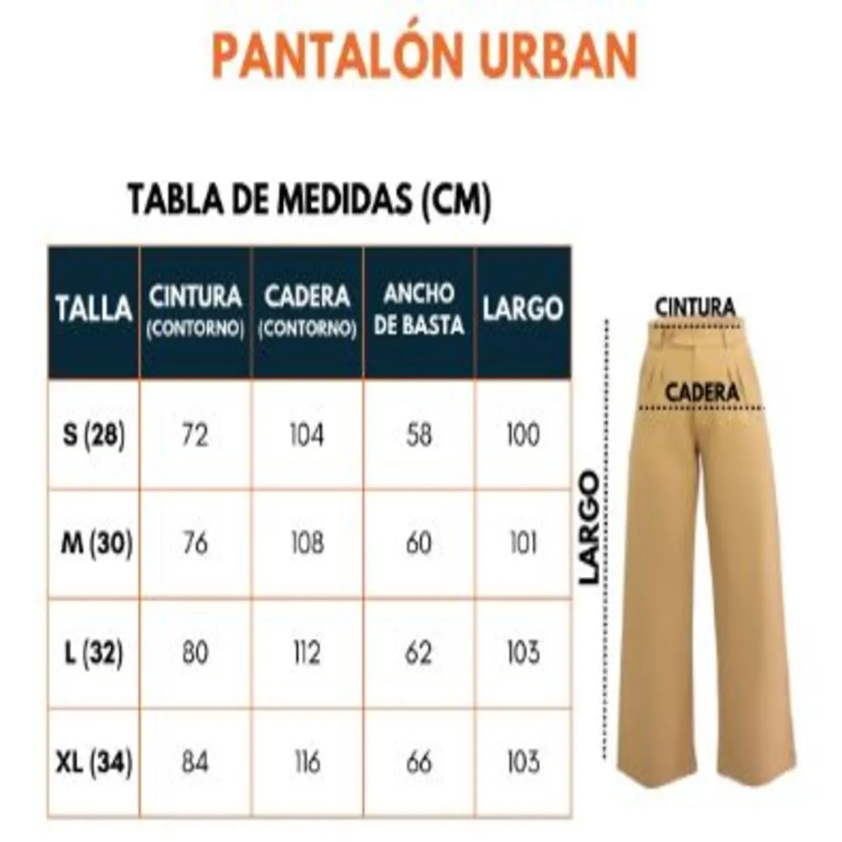 TULULA - Pantalón Mujer Urban