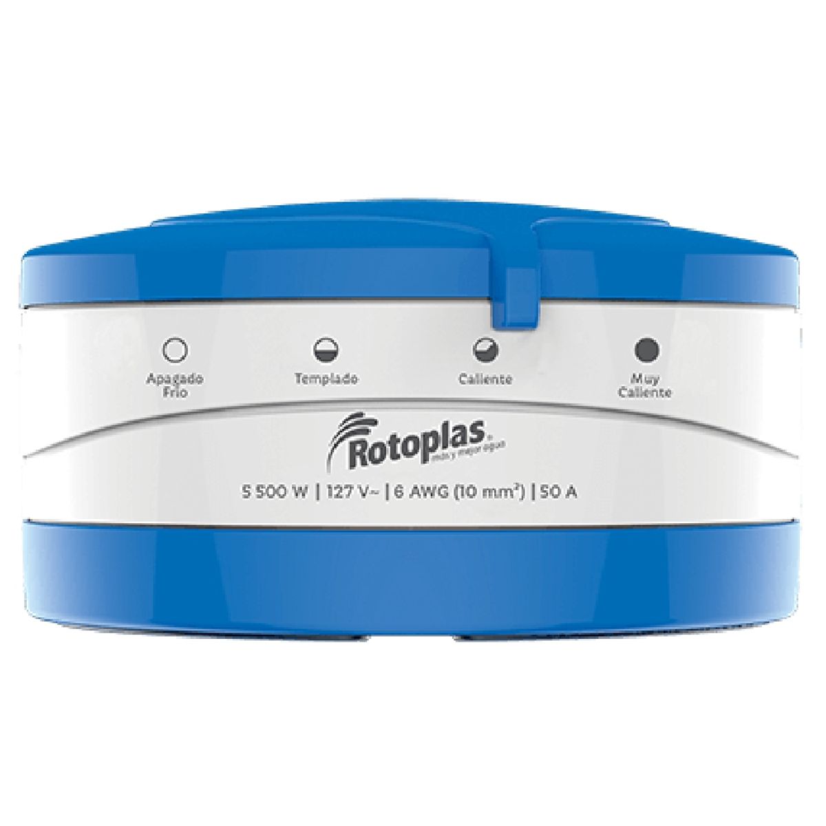 ROTOPLAS - Ducha Eléctrica con 4 Temperaturas - Azul