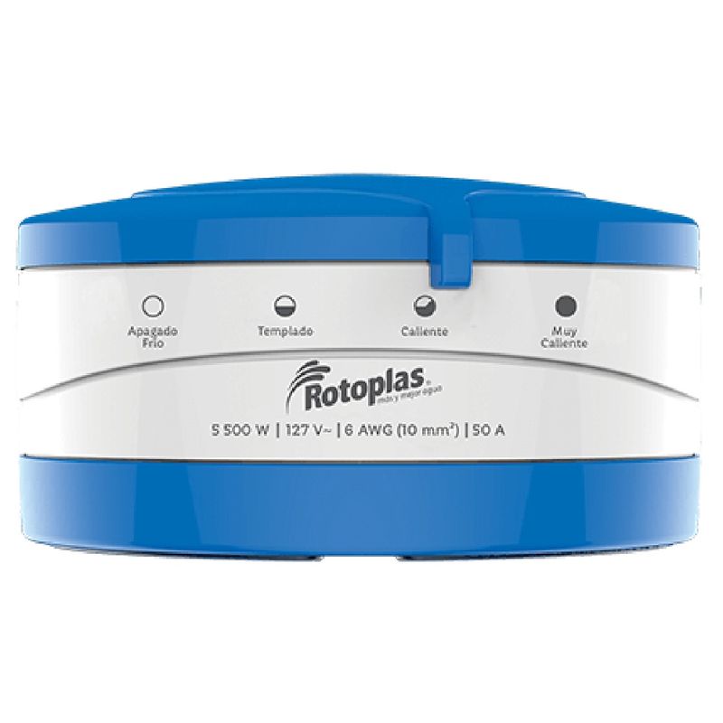ROTOPLAS - Ducha Eléctrica con 4 Temperaturas - Azul