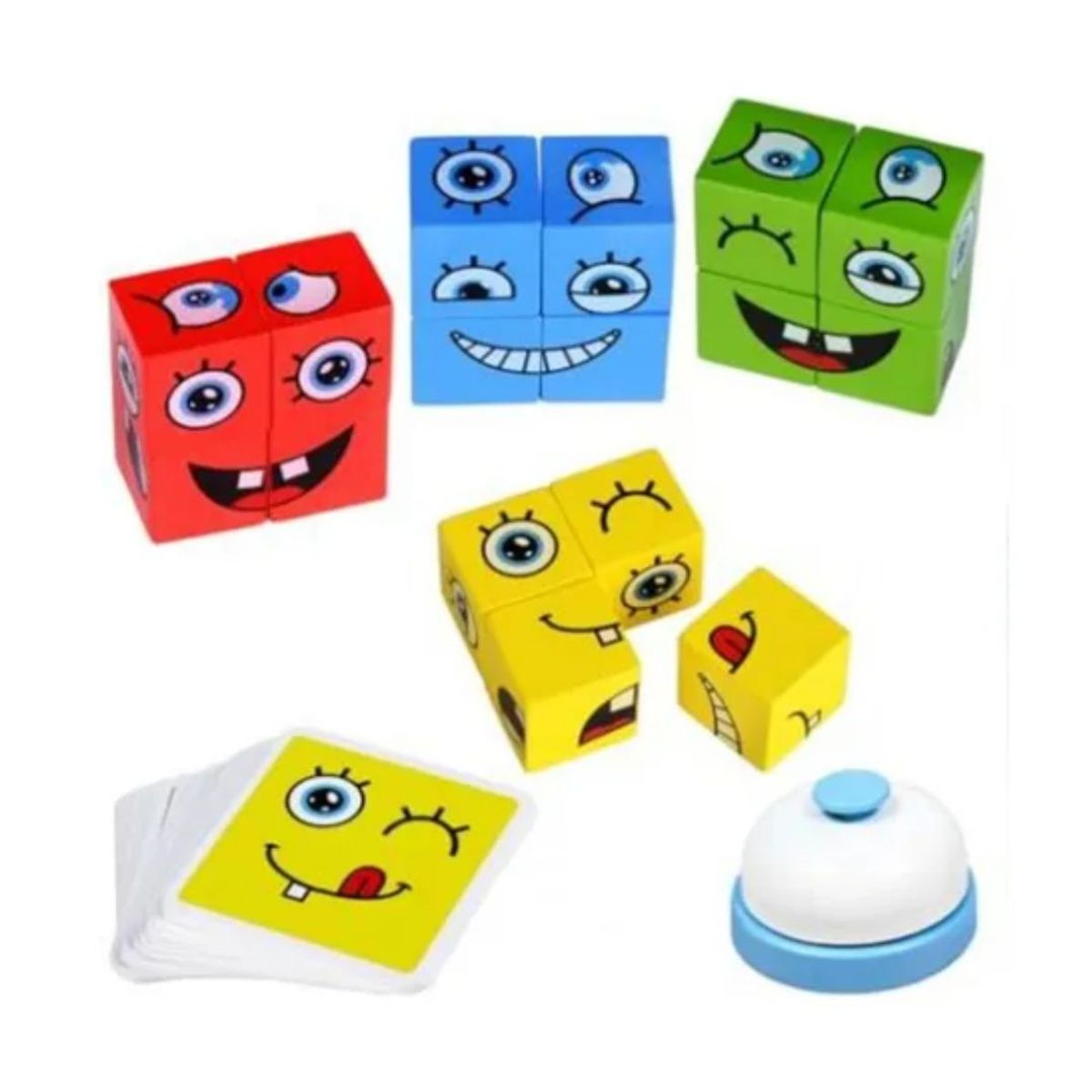 GENERICO - Juego Didactico Caritas Armables