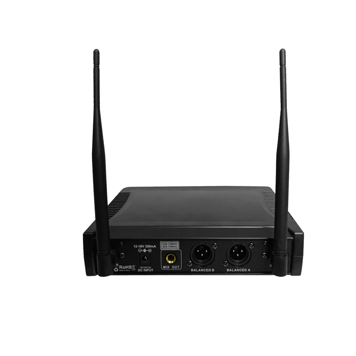 VOZZEX - MICROFONO INALAMBRICO DUAL DE VINCHA Y SOLAPERO VHF