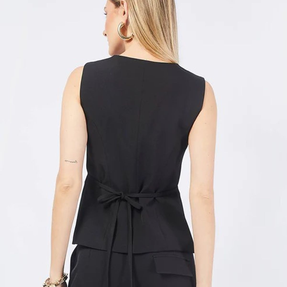 BANATY - CHALECO SASTRE ESCOTE CUADRADO DE MUJER